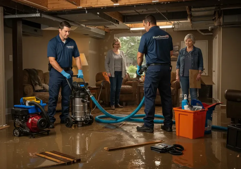 Basement Water Extraction and Removal Techniques process in Pine Level, NC