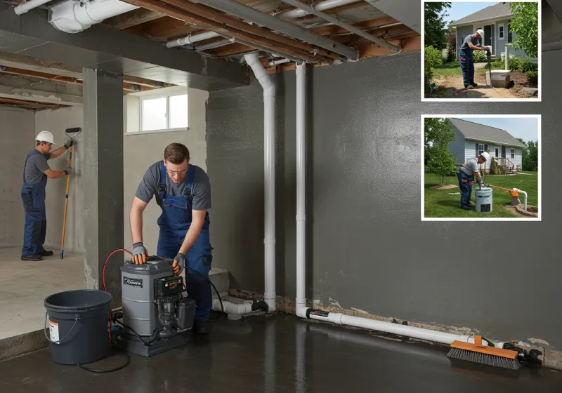 Basement Waterproofing and Flood Prevention process in Pine Level, NC